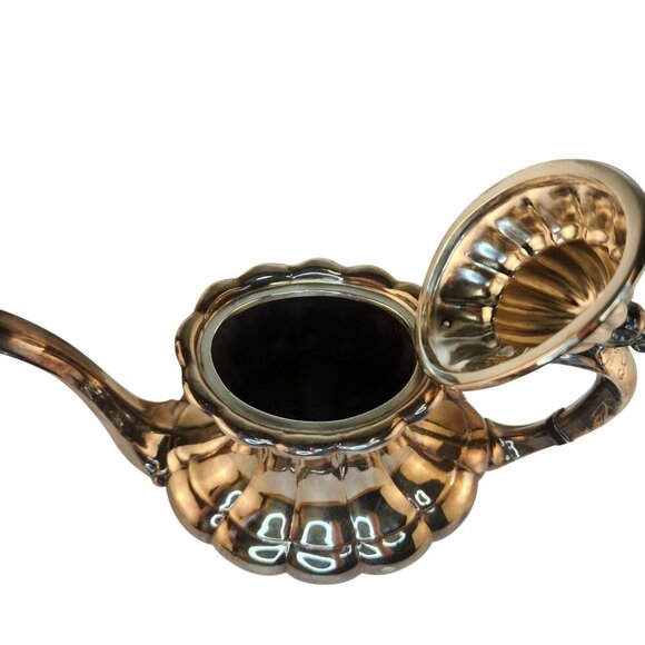 Reed & Barton 7050 Holiday Silver Plated Teapot 19th Century - Picture 4 of 9